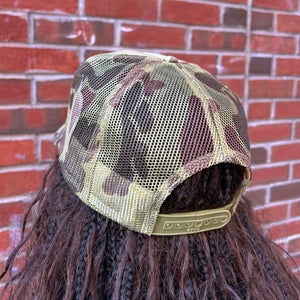 Sweet Chick Records Trucker Hat - Olive Camo